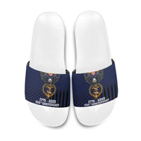 America 250th Anniversary Eagle Slide Sandals Patriotic USA Flag - Wonder Print Shop