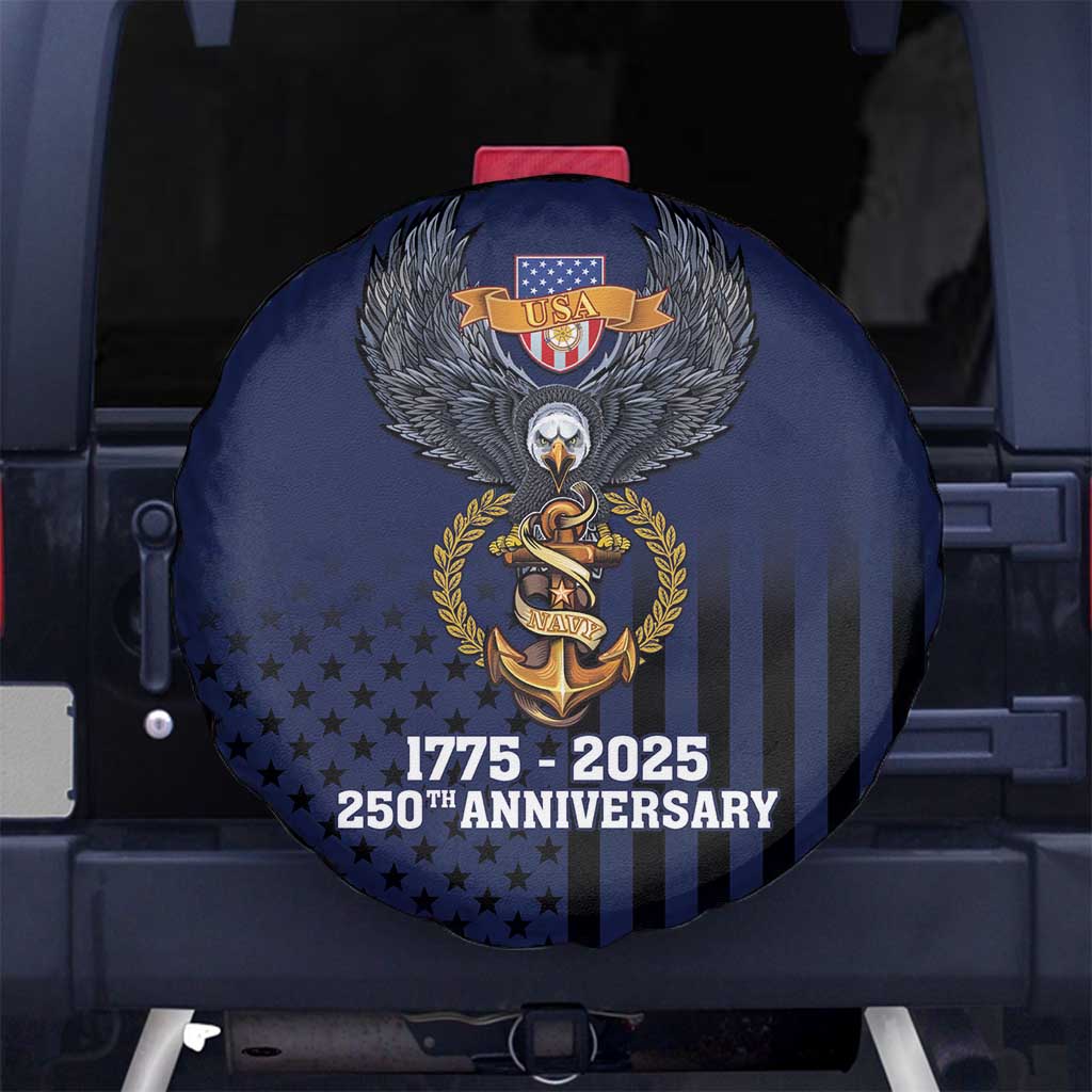 America 250th Anniversary Eagle Spare Tire Cover Patriotic USA Flag - Wonder Print Shop