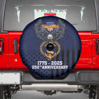 America 250th Anniversary Eagle Spare Tire Cover Patriotic USA Flag - Wonder Print Shop