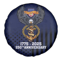 America 250th Anniversary Eagle Spare Tire Cover Patriotic USA Flag - Wonder Print Shop