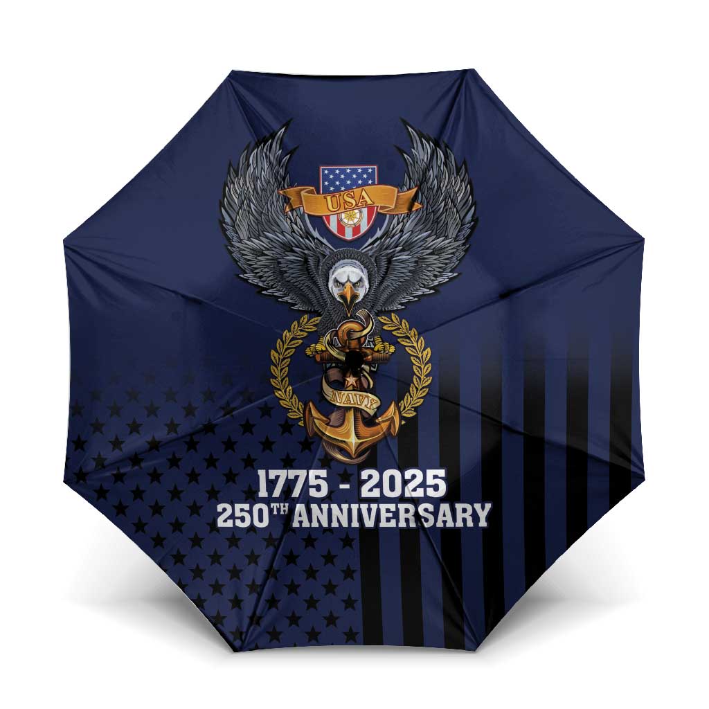 America 250th Anniversary Eagle Umbrella Patriotic USA Flag - Wonder Print Shop