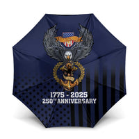 America 250th Anniversary Eagle Umbrella Patriotic USA Flag - Wonder Print Shop