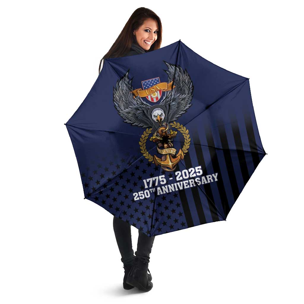 America 250th Anniversary Eagle Umbrella Patriotic USA Flag - Wonder Print Shop