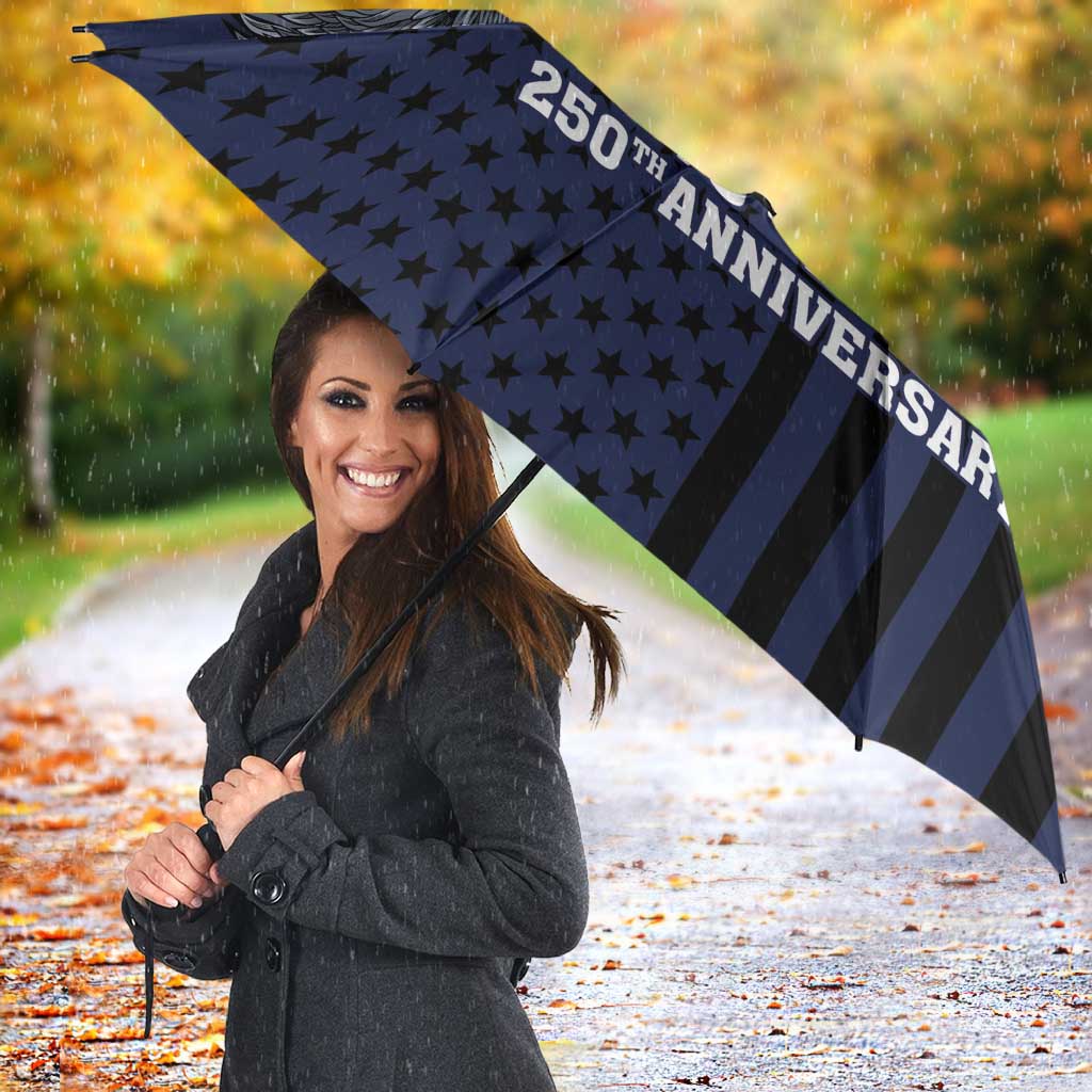 America 250th Anniversary Eagle Umbrella Patriotic USA Flag - Wonder Print Shop