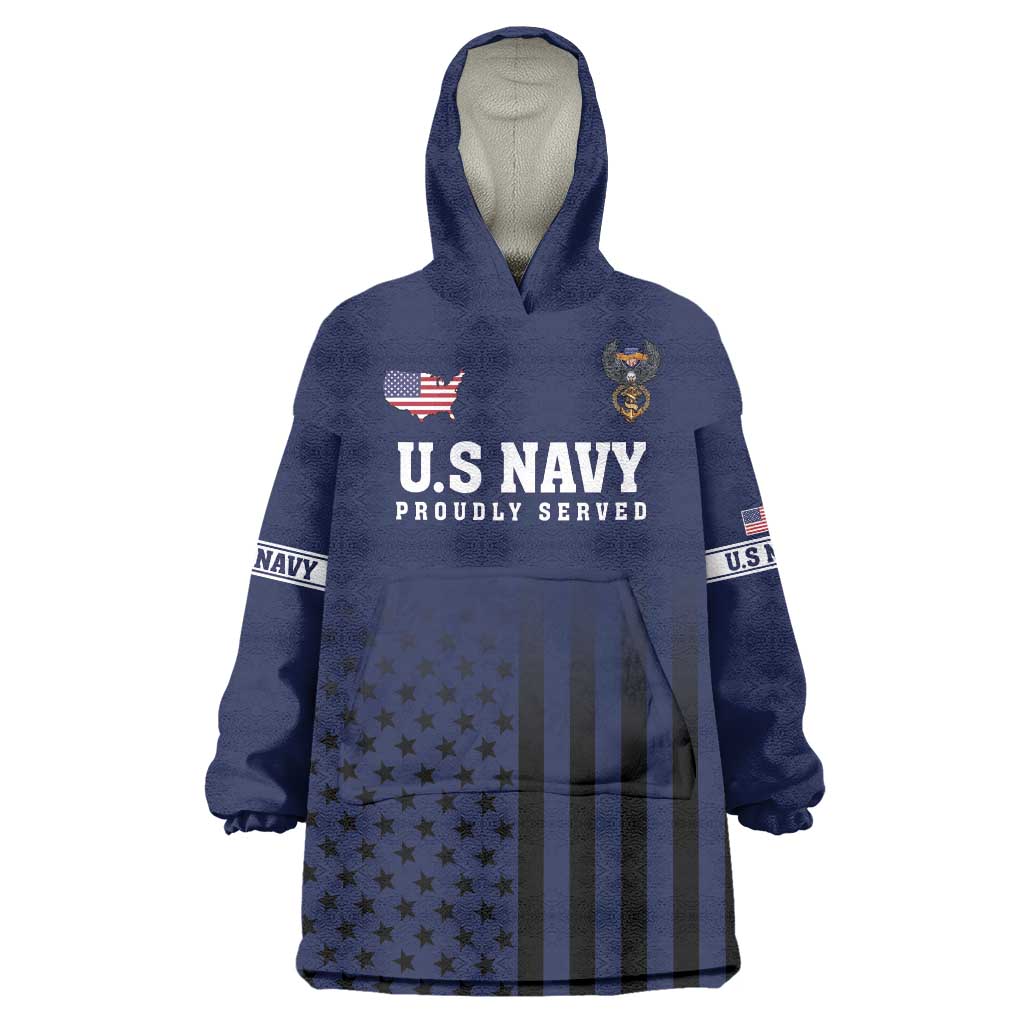 America 250th Anniversary Eagle Wearable Blanket Hoodie Patriotic USA Flag - Wonder Print Shop