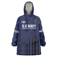 America 250th Anniversary Eagle Wearable Blanket Hoodie Patriotic USA Flag - Wonder Print Shop