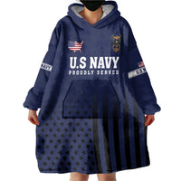 America 250th Anniversary Eagle Wearable Blanket Hoodie Patriotic USA Flag - Wonder Print Shop