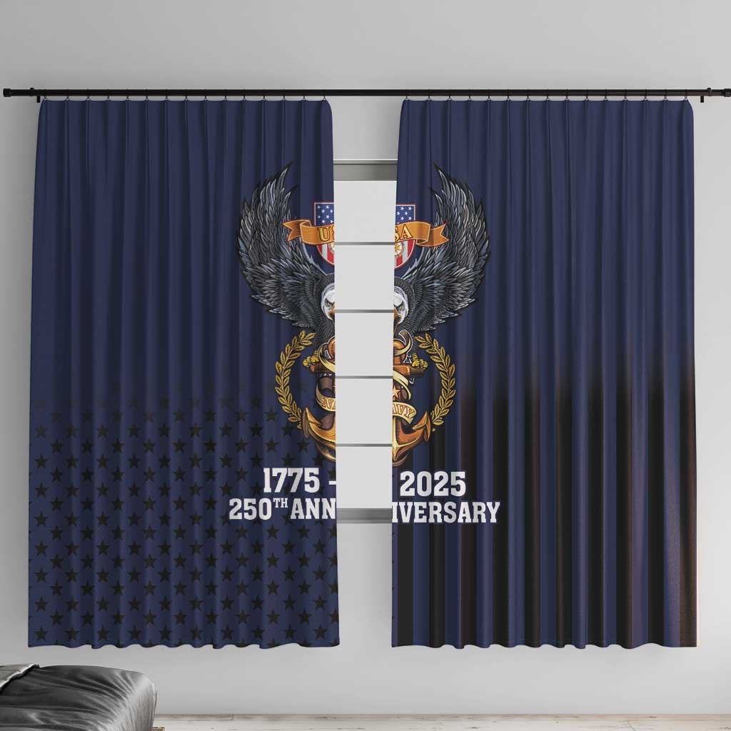 America 250th Anniversary Eagle Window Curtain Patriotic USA Flag - Wonder Print Shop