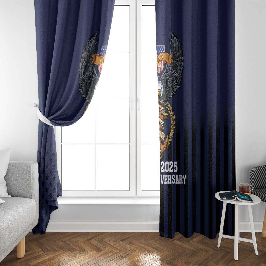 America 250th Anniversary Eagle Window Curtain Patriotic USA Flag - Wonder Print Shop