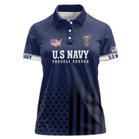 America 250th Anniversary Eagle Women Polo Shirt Patriotic USA Flag - Wonder Print Shop