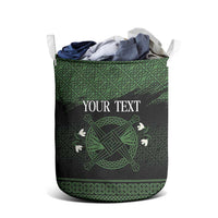 Personalized Imbolc Blessed Celtic Knot Laundry Basket Brigids Cross Symbol - Wonder Print Shop