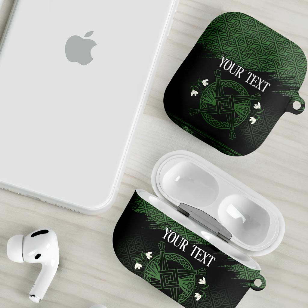 Personalized Imbolc Blessed Celtic Knot AirPods Case Brigids Cross Symbol - Wonder Print Shop