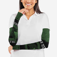 Personalized Imbolc Blessed Celtic Knot Arm Sleeves Brigids Cross Symbol - Wonder Print Shop
