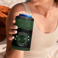 Personalized Imbolc Blessed Celtic Knot 4 in 1 Can Cooler Tumbler Brigids Cross Symbol - Wonder Print Shop