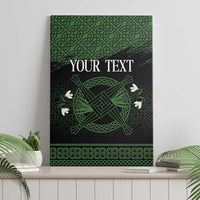 Personalized Imbolc Blessed Celtic Knot Canvas Wall Art Brigids Cross Symbol - Wonder Print Shop