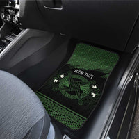 Personalized Imbolc Blessed Celtic Knot Car Mats Brigids Cross Symbol - Wonder Print Shop