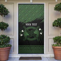 Personalized Imbolc Blessed Celtic Knot Door Cover Brigids Cross Symbol - Wonder Print Shop