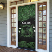 Personalized Imbolc Blessed Celtic Knot Door Cover Brigids Cross Symbol - Wonder Print Shop