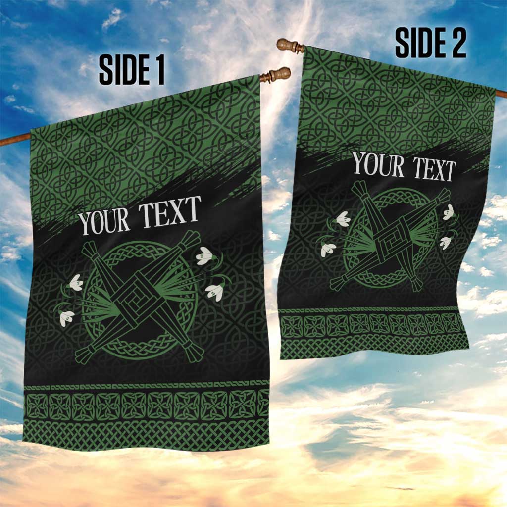 Personalized Imbolc Blessed Celtic Knot Garden Flag Brigids Cross Symbol - Wonder Print Shop