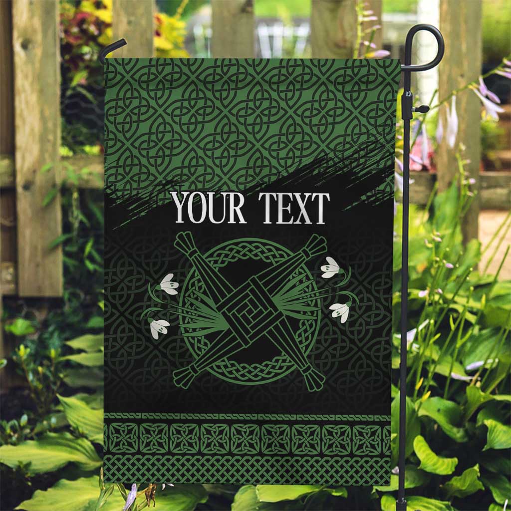 Personalized Imbolc Blessed Celtic Knot Garden Flag Brigids Cross Symbol - Wonder Print Shop
