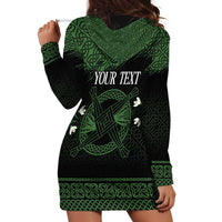 Personalized Imbolc Blessed Celtic Knot Hoodie Dress Brigids Cross Symbol - Wonder Print Shop