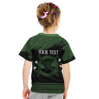Personalized Imbolc Blessed Celtic Knot Kid T Shirt Brigids Cross Symbol - Wonder Print Shop