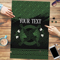 Personalized Imbolc Blessed Celtic Knot Puzzle Brigids Cross Symbol - Wonder Print Shop