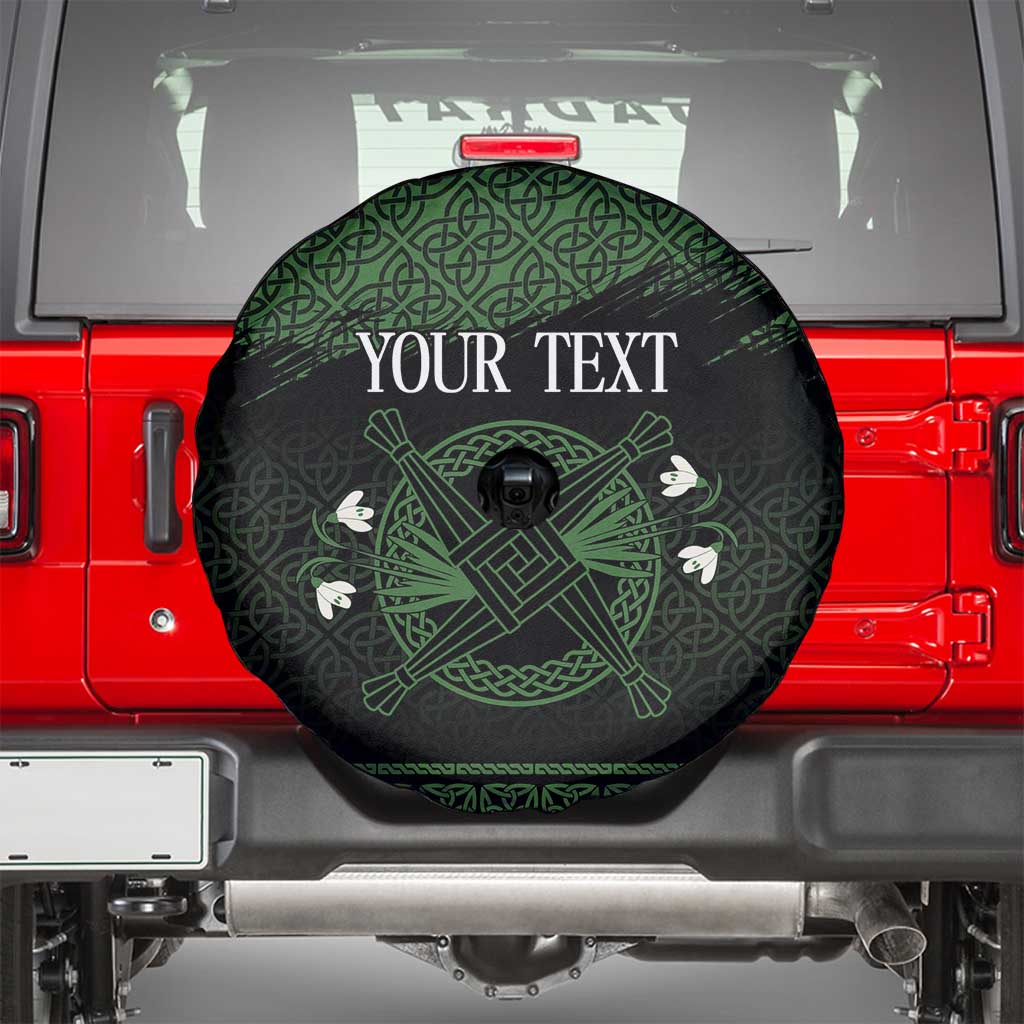 Personalized Imbolc Blessed Celtic Knot Spare Tire Cover Brigids Cross Symbol - Wonder Print Shop