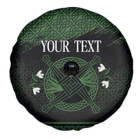 Personalized Imbolc Blessed Celtic Knot Spare Tire Cover Brigids Cross Symbol - Wonder Print Shop