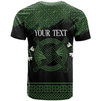 Personalized Imbolc Blessed Celtic Knot T Shirt Brigids Cross Symbol - Wonder Print Shop