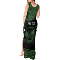 Personalized Imbolc Blessed Celtic Knot Tank Maxi Dress Brigids Cross Symbol - Wonder Print Shop