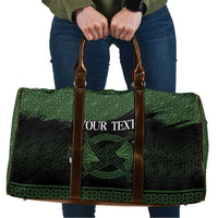Personalized Imbolc Blessed Celtic Knot Travel Bag Brigids Cross Symbol - Wonder Print Shop