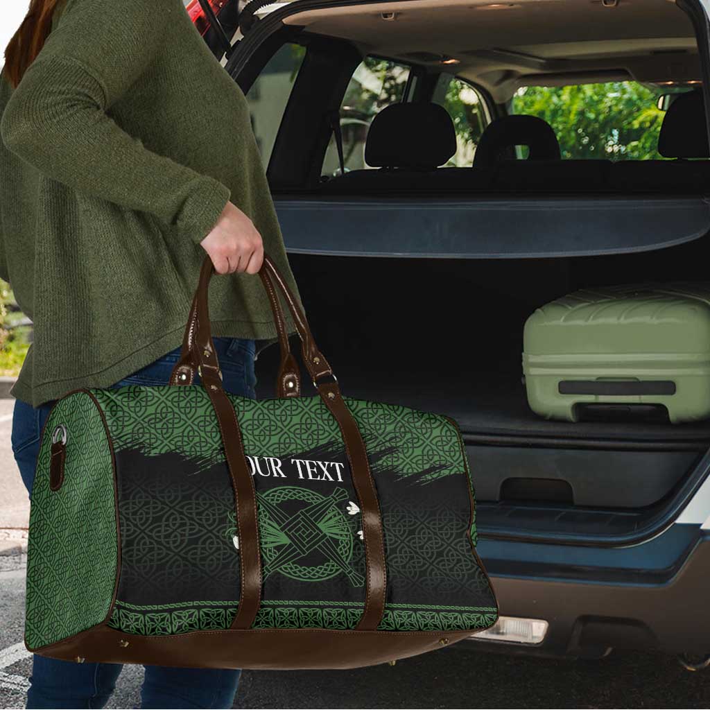 Personalized Imbolc Blessed Celtic Knot Travel Bag Brigids Cross Symbol - Wonder Print Shop