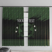 Personalized Imbolc Blessed Celtic Knot Window Curtain Brigids Cross Symbol - Wonder Print Shop