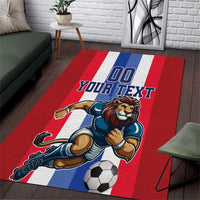 Custom Norway Football Area Rug The Lions Champion 2024 - Wonder Print Shop