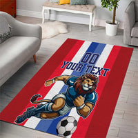 Custom Norway Football Area Rug The Lions Champion 2024 - Wonder Print Shop