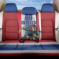 Custom Norway Football Back Car Seat Cover The Lions Champion 2024 - Wonder Print Shop