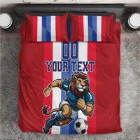 Custom Norway Football Bedding Set The Lions Champion 2024 - Wonder Print Shop