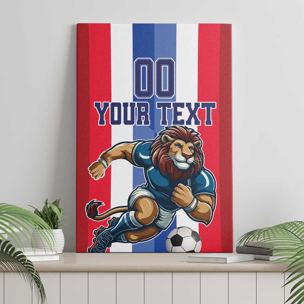 Custom Norway Football Canvas Wall Art The Lions Champion 2024 - Wonder Print Shop
