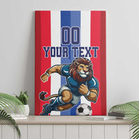 Custom Norway Football Canvas Wall Art The Lions Champion 2024 - Wonder Print Shop