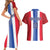 Custom Norway Football Couples Matching Short Sleeve Bodycon Dress and Hawaiian Shirt The Lions Champion 2024 - Wonder Print Shop