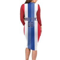 Custom Norway Football Family Matching Long Sleeve Bodycon Dress and Hawaiian Shirt The Lions Champion 2024 - Wonder Print Shop