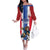 Custom Norway Football Family Matching Off The Shoulder Long Sleeve Dress and Hawaiian Shirt The Lions Champion 2024 - Wonder Print Shop
