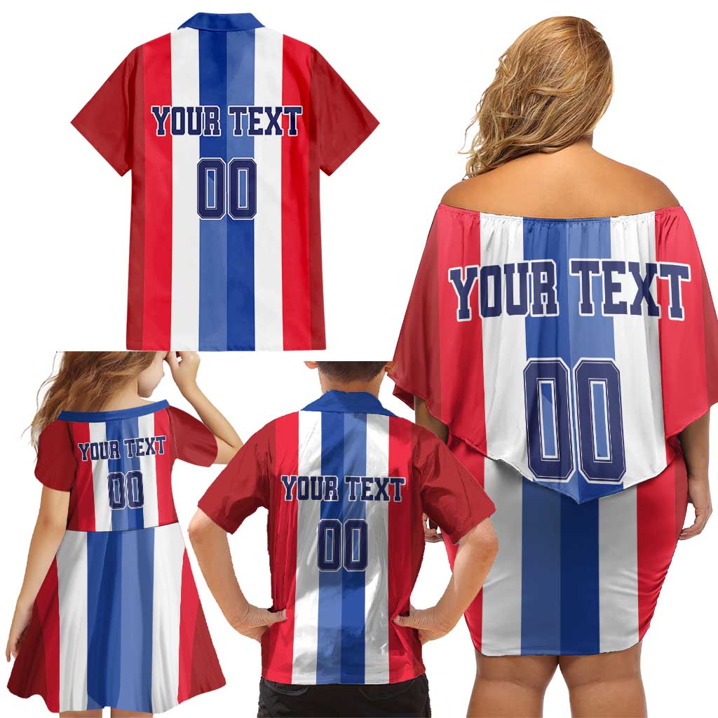 Custom Norway Football Family Matching Off Shoulder Short Dress and Hawaiian Shirt The Lions Champion 2024 - Wonder Print Shop