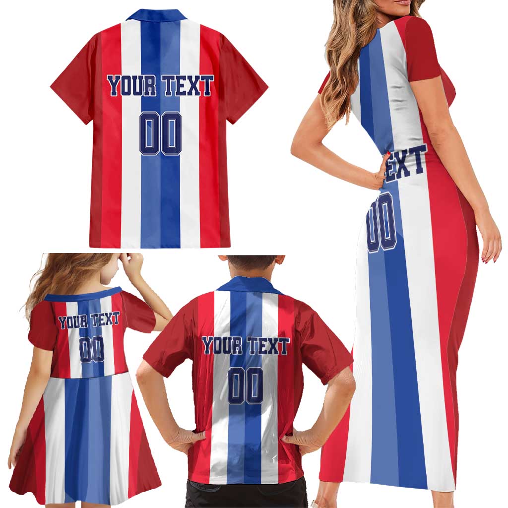 Custom Norway Football Family Matching Short Sleeve Bodycon Dress and Hawaiian Shirt The Lions Champion 2024 - Wonder Print Shop