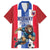 Custom Norway Football Family Matching Short Sleeve Bodycon Dress and Hawaiian Shirt The Lions Champion 2024 - Wonder Print Shop