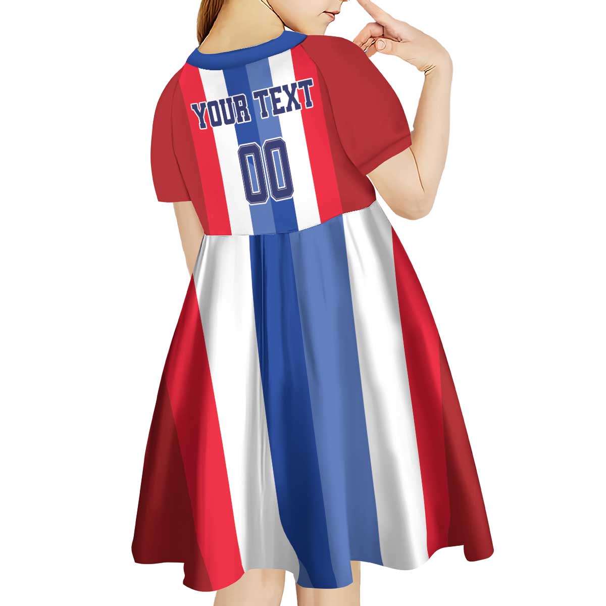 Custom Norway Football Kid Short Sleeve Dress The Lions Champion 2024 - Wonder Print Shop