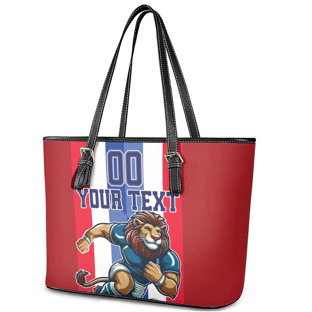 Custom Norway Football Leather Tote Bag The Lions Champion 2024 - Wonder Print Shop
