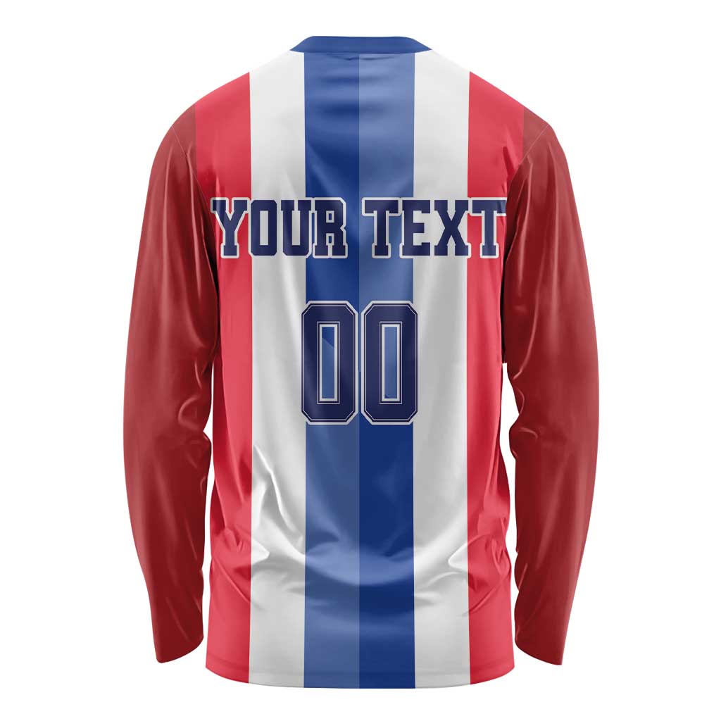 Custom Norway Football Long Sleeve Shirt The Lions Champion 2024 - Wonder Print Shop