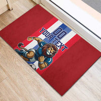 Custom Norway Football Rubber Doormat The Lions Champion 2024 - Wonder Print Shop